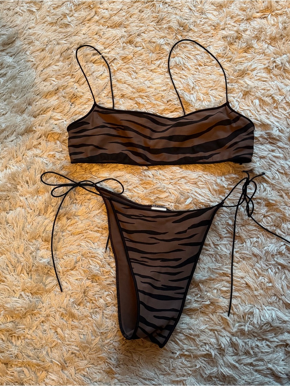 tropic of c tiger print bikini